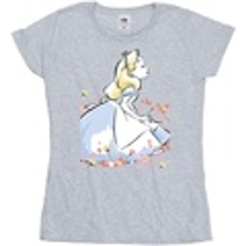T-shirts a maniche lunghe Alice In Wonderland Sketch Flowers - Disney - Modalova