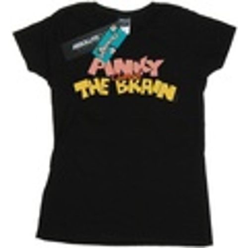 T-shirts a maniche lunghe Pinky And The Brain Logo - Animaniacs - Modalova