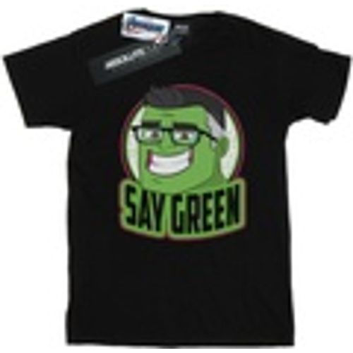 T-shirts a maniche lunghe Avengers Endgame Hulk Say Green - Marvel - Modalova