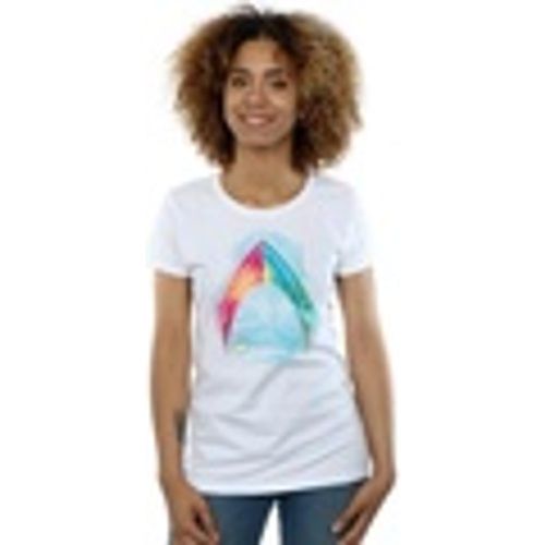 T-shirts a maniche lunghe Aquaman Mera Logo - Dc Comics - Modalova