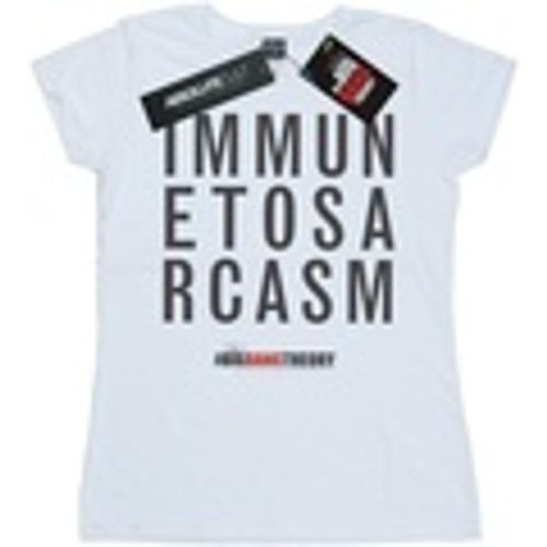 T-shirts a maniche lunghe Immune To Sarcasm - The Big Bang Theory - Modalova