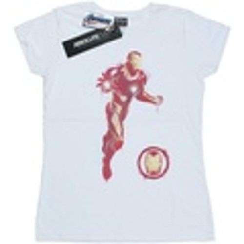 T-shirts a maniche lunghe Avengers Endgame Painted Iron Man - Marvel - Modalova
