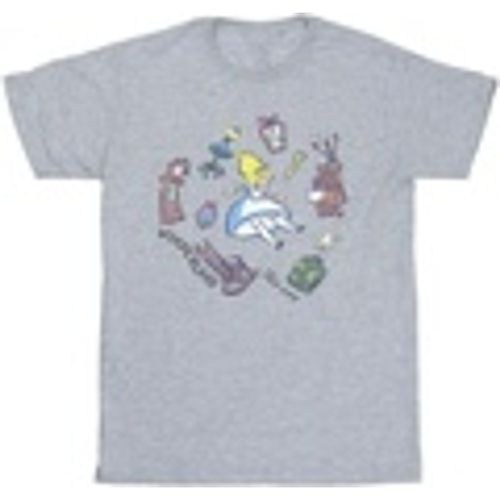 T-shirts a maniche lunghe Alice In Wonderland Falling - Disney - Modalova
