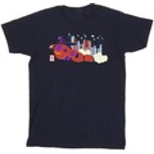 T-shirts a maniche lunghe Big Hero 6 Baymax Hiro Bridge - Disney - Modalova