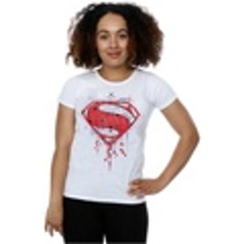 T-shirts a maniche lunghe Batman v Superman Geo Logo - Dc Comics - Modalova