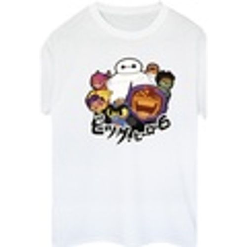 T-shirts a maniche lunghe Big Hero 6 Baymax Group Manga - Disney - Modalova