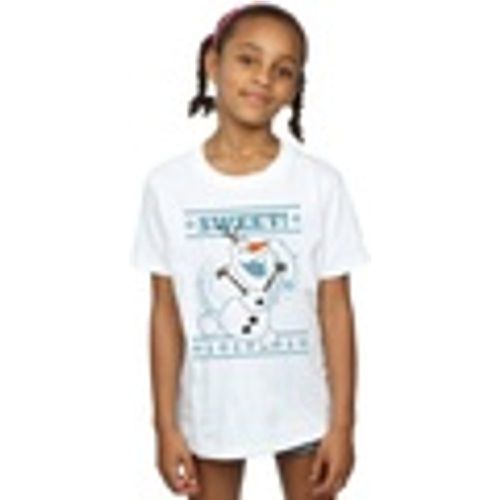 T-shirts a maniche lunghe Frozen Olaf Sweet Christmas - Disney - Modalova