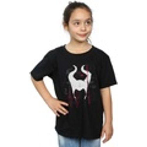 T-shirts a maniche lunghe Maleficent Mistress Of Evil Growing Wild Horns Collage - Disney - Modalova