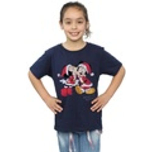 T-shirts a maniche lunghe Mickey And Minnie Christmas Kiss - Disney - Modalova