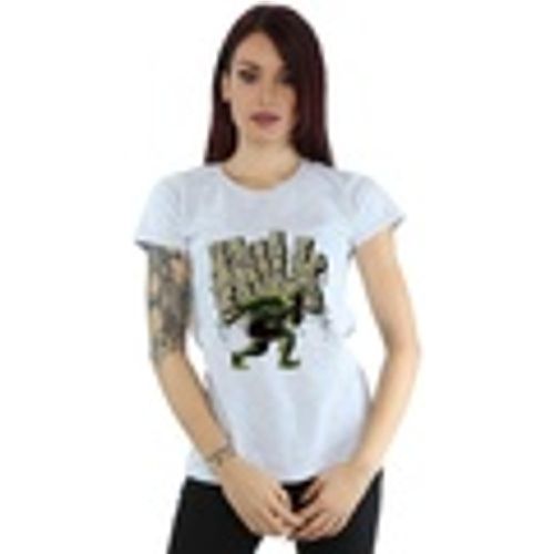 T-shirts a maniche lunghe Hulk Rock - Marvel - Modalova