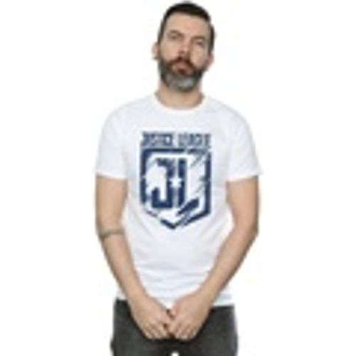 T-shirts a maniche lunghe Justice League Movie Indigo Logo - Dc Comics - Modalova