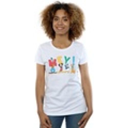 T-shirts a maniche lunghe Mickey Mouse Friends Hey - Disney - Modalova