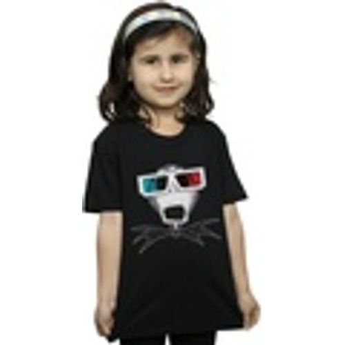 T-shirts a maniche lunghe Nightmare Before Christmas Jack Skellington 3D Glasses - Disney - Modalova