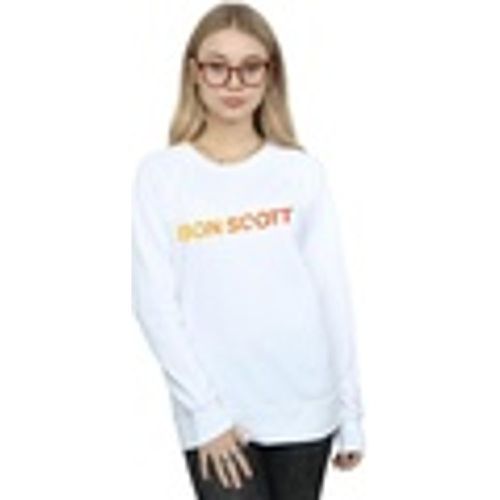 Felpa Bon Scott Shattered Logo - Bon Scott - Modalova