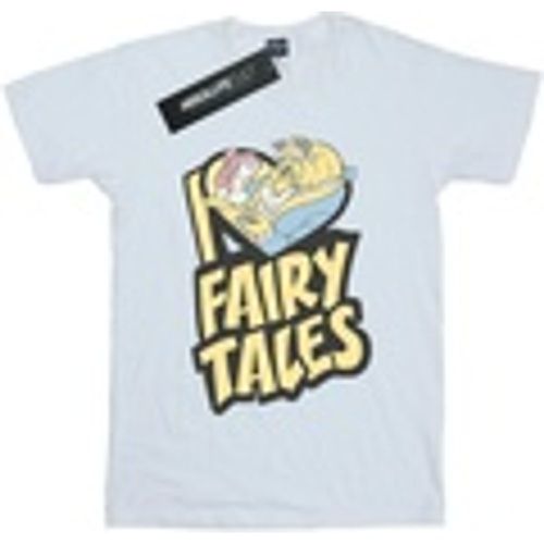 T-shirts a maniche lunghe Beauty And The Beast I Love Fairy Tales - Disney - Modalova