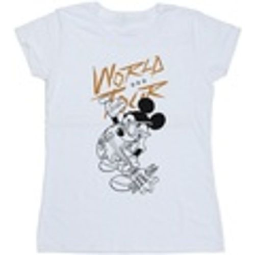 T-shirts a maniche lunghe Mickey Mouse World Tour Line - Disney - Modalova