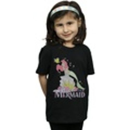T-shirts a maniche lunghe The Little Mermaid Faded Nostalgia - Disney - Modalova