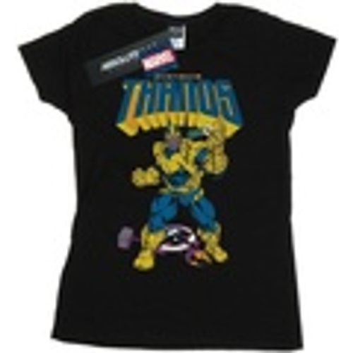 T-shirts a maniche lunghe Thanos Mad Titan Snap - Marvel - Modalova
