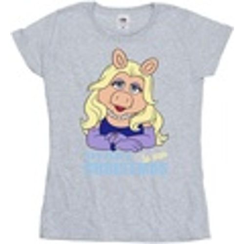 T-shirts a maniche lunghe Muppets Miss Piggy Queen of Holidays - Disney - Modalova