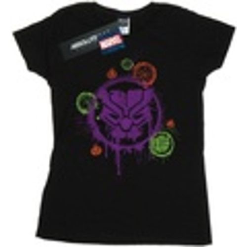 T-shirts a maniche lunghe Avengers Panther Halloween Icon - Marvel - Modalova