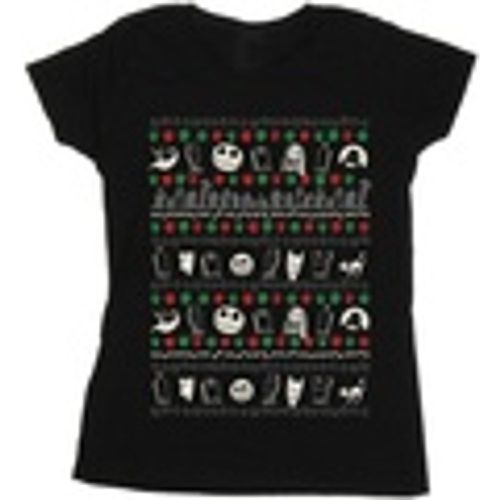 T-shirts a maniche lunghe Nightmare Before Christmas Festive Icons - Disney - Modalova