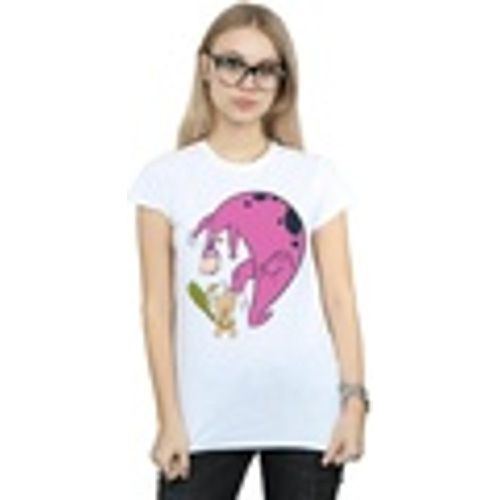 T-shirts a maniche lunghe Bamm Bamm And Dino - The Flintstones - Modalova