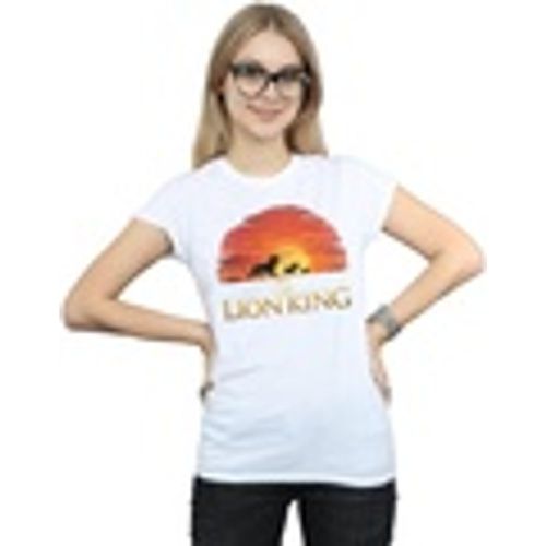 T-shirts a maniche lunghe The Lion King Movie Sunset Logo - Disney - Modalova