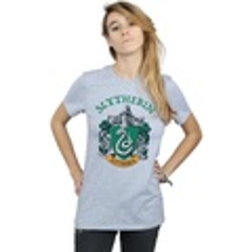T-shirts a maniche lunghe Slytherin Crest - Harry Potter - Modalova
