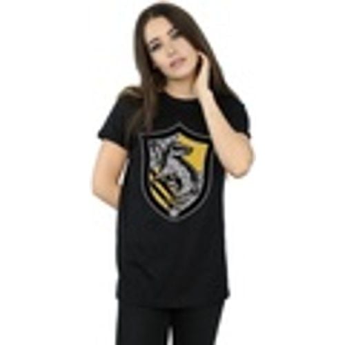 T-shirts a maniche lunghe Hufflepuff - Harry Potter - Modalova