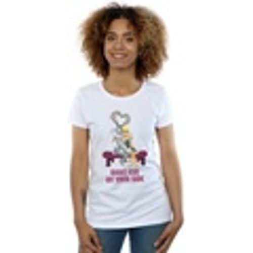 T-shirts a maniche lunghe Bugs And Lola Valentine's Cuddle - Dessins Animés - Modalova