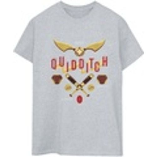 T-shirts a maniche lunghe Quidditch Golden Snitch - Harry Potter - Modalova