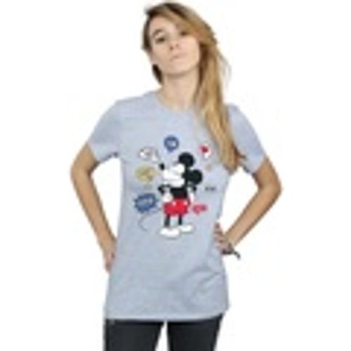 T-shirts a maniche lunghe Mickey Mouse Tongue Out - Disney - Modalova