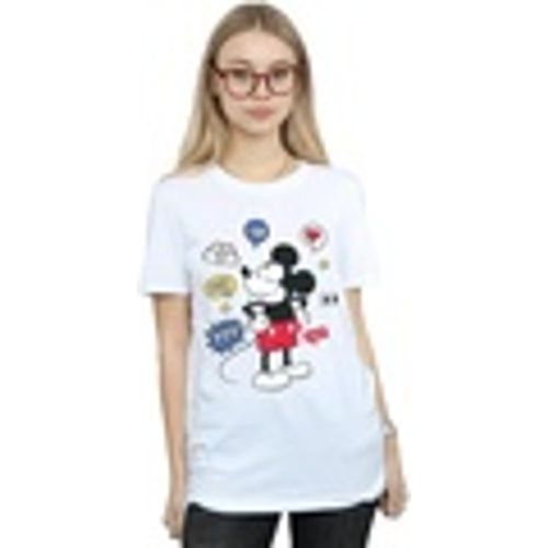 T-shirts a maniche lunghe Mickey Mouse Tongue Out - Disney - Modalova