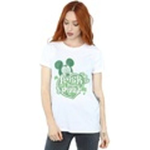 T-shirts a maniche lunghe Mickey Mouse Shamrock Pizza - Disney - Modalova