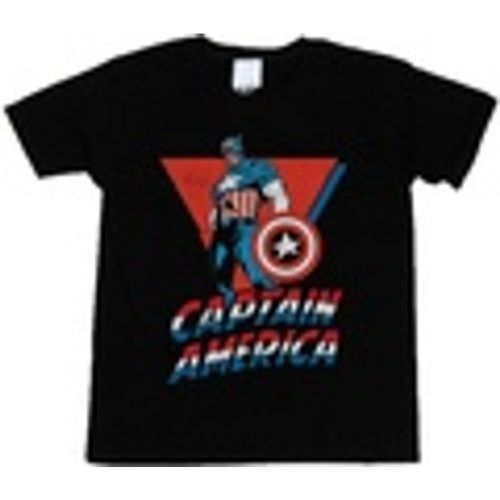 T-shirts a maniche lunghe Captain America Standing - Marvel - Modalova