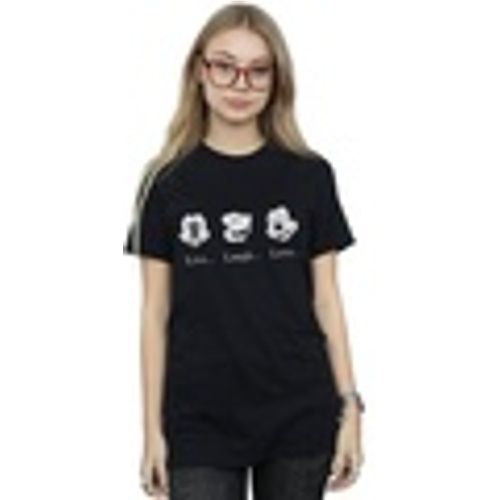 T-shirts a maniche lunghe Mickey Mouse Live Love Laugh - Disney - Modalova