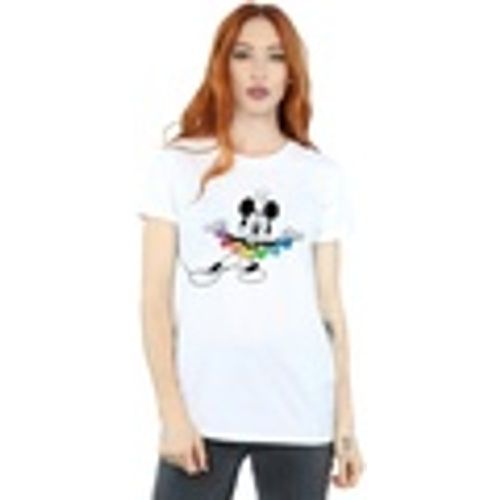 T-shirts a maniche lunghe Mickey Mouse Rainbow Chain - Disney - Modalova