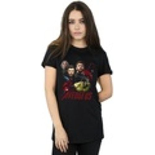 T-shirts a maniche lunghe Avengers Infinity War The Fallen - Marvel - Modalova