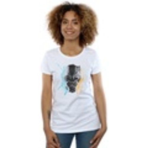 T-shirts a maniche lunghe Black Panther Splash - Marvel - Modalova