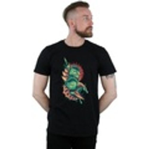 T-shirts a maniche lunghe Aquaman Xebel Crest - Dc Comics - Modalova