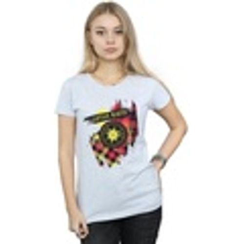 T-shirts a maniche lunghe Captain Tartan Patch - Marvel - Modalova