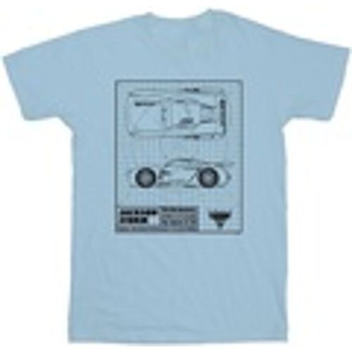 T-shirts a maniche lunghe Cars Jackson Storm Blueprint - Disney - Modalova