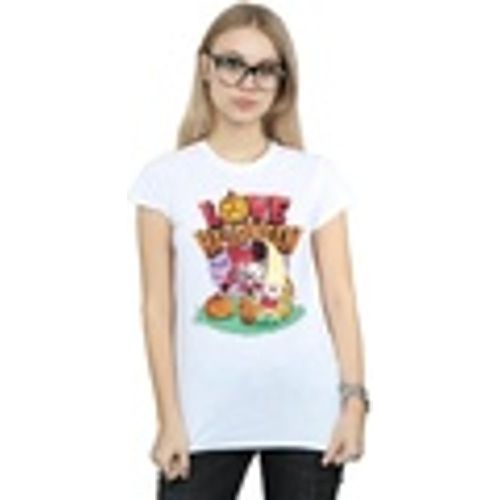T-shirts a maniche lunghe Super Friends Harley Quinn Love Halloween - Dc Comics - Modalova