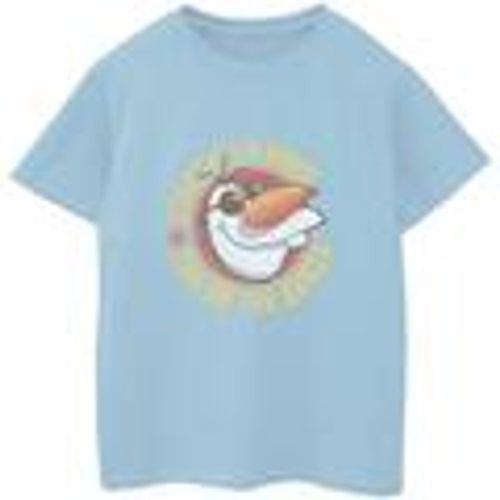 T-shirts a maniche lunghe Frozen Olaf Sun On The Brain - Disney - Modalova
