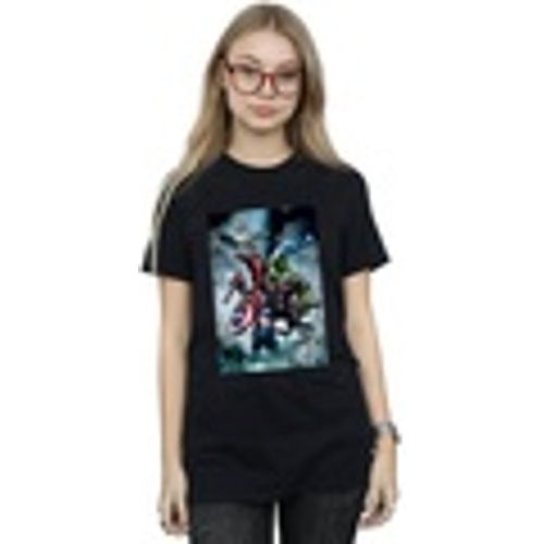 T-shirts a maniche lunghe Avengers Assemble Team Montage - Marvel - Modalova