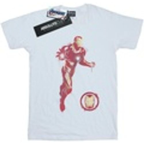 T-shirts a maniche lunghe Avengers Endgame Painted Iron Man - Marvel - Modalova