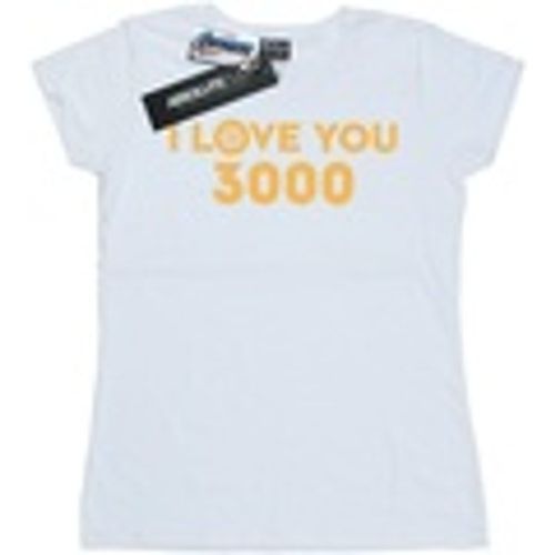 T-shirts a maniche lunghe Avengers Endgame I Love You 3000 Arc Reactor - Marvel - Modalova