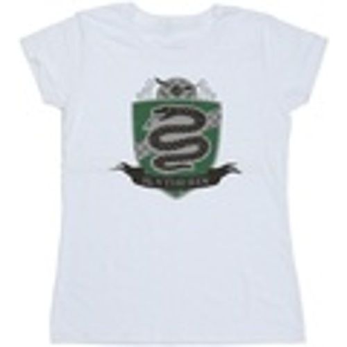 T-shirts a maniche lunghe Slytherin Chest Badge - Harry Potter - Modalova