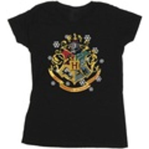 T-shirts a maniche lunghe Christmas Crest - Harry Potter - Modalova