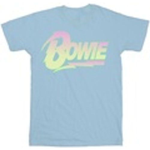 T-shirts a maniche lunghe Neon Logo - David Bowie - Modalova
